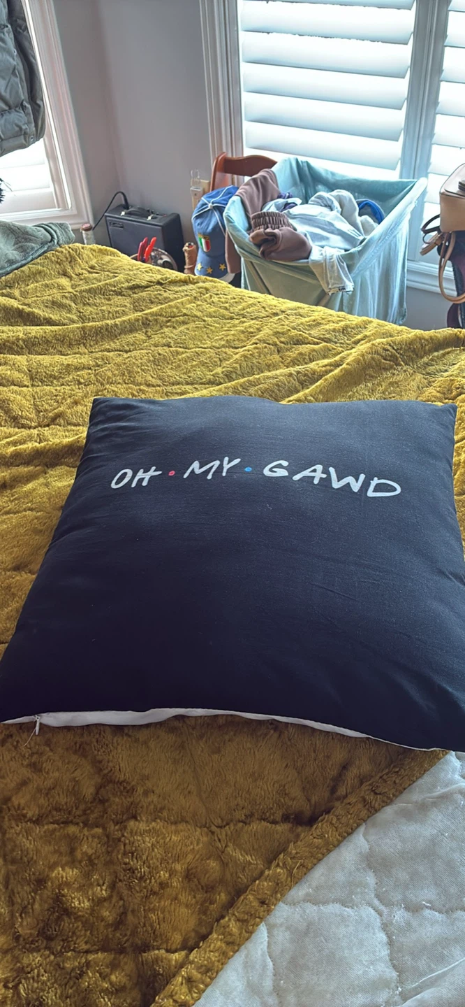 Decorative Pillow "Oh My Gawd" from Friends TV Show
