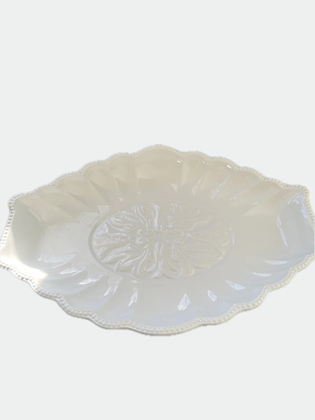 White Serving Platter