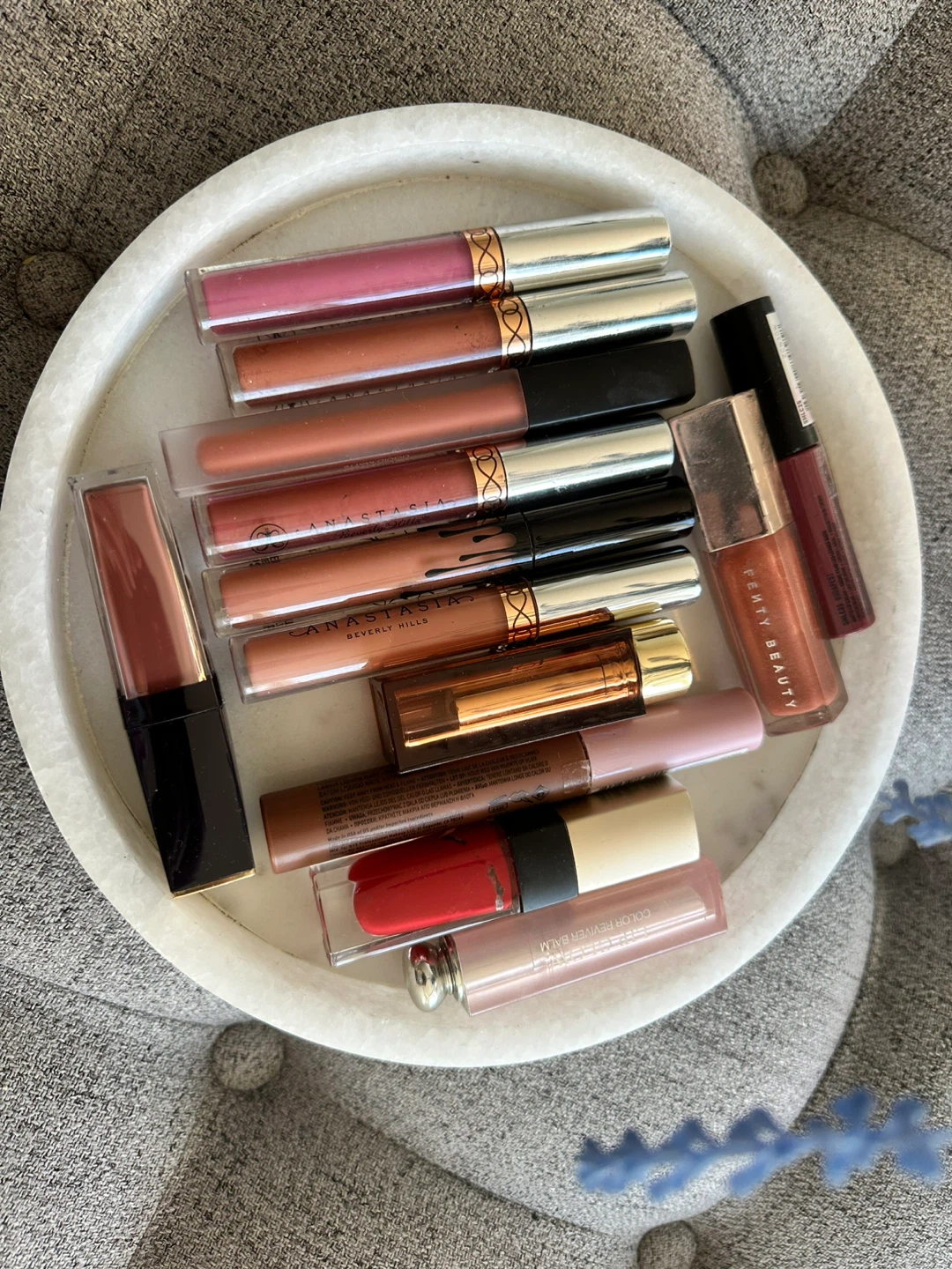 Assorted Lip Glosses and Lipsticks - ABH, Fenty, Dior, BB