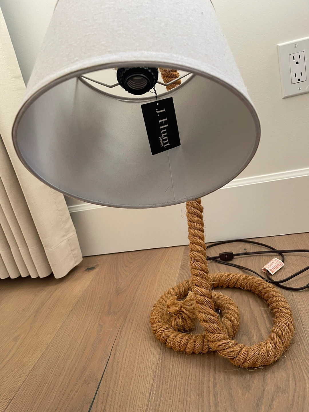 J. Hunt "Seaside" Rope Table Lamp - photo 2