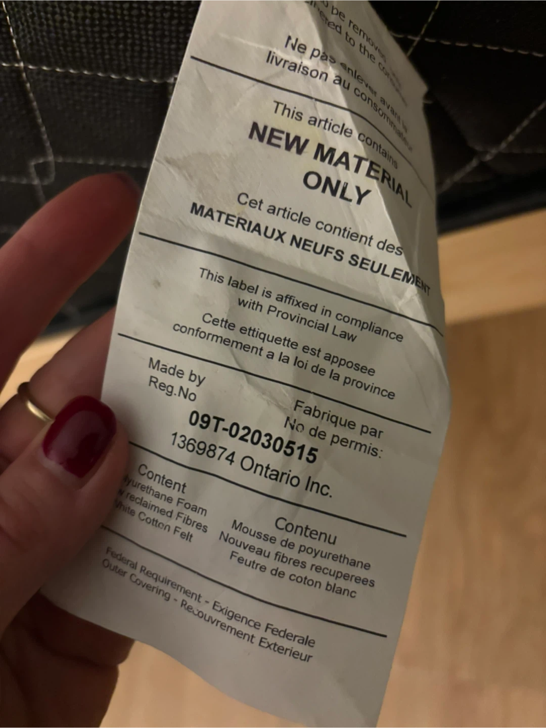 Full mattress: NM Aliston 12" Medium Firm Euro Top Mattress - photo 5