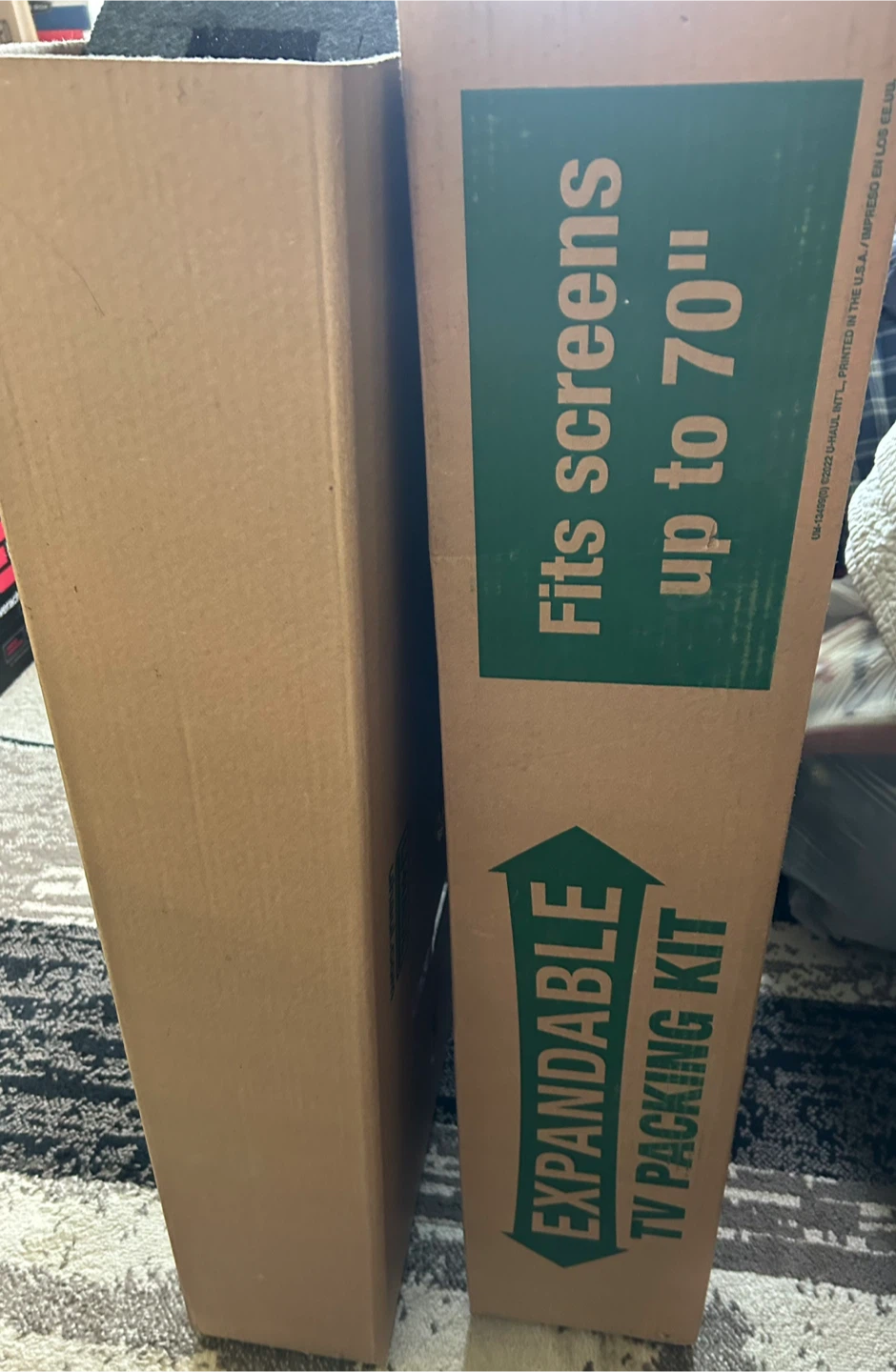 U-Haul Expandable TV Packing Kit for Screens up to 70" - photo 3