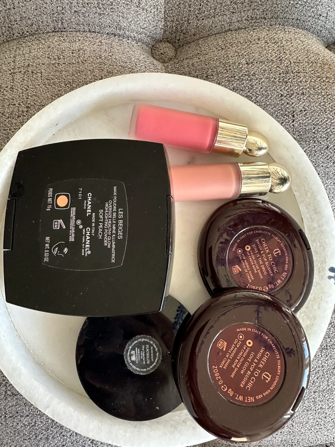 Blush/Highlight- Chanel, Charlotte Tilbury, Rare beauty - photo 3