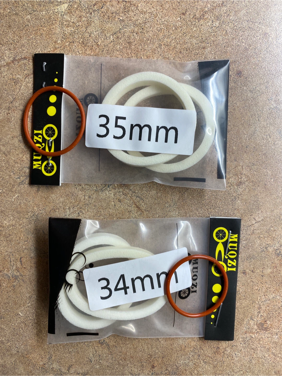 Bicycle Front Fork Sponge Oil Foam Absorb Seal 34mm & 35mm