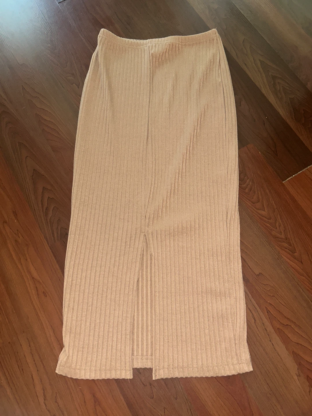 SHEIN Ribbed Midi Skirt