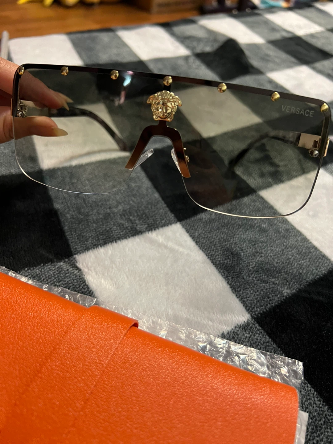 Versace Medusa Shield Sunglasses