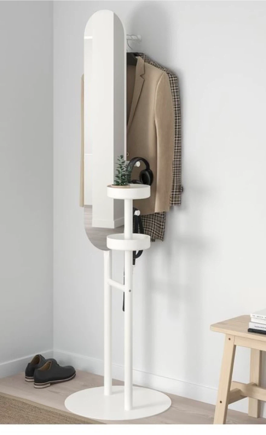 Lierskogen Valet Stand With Mirror