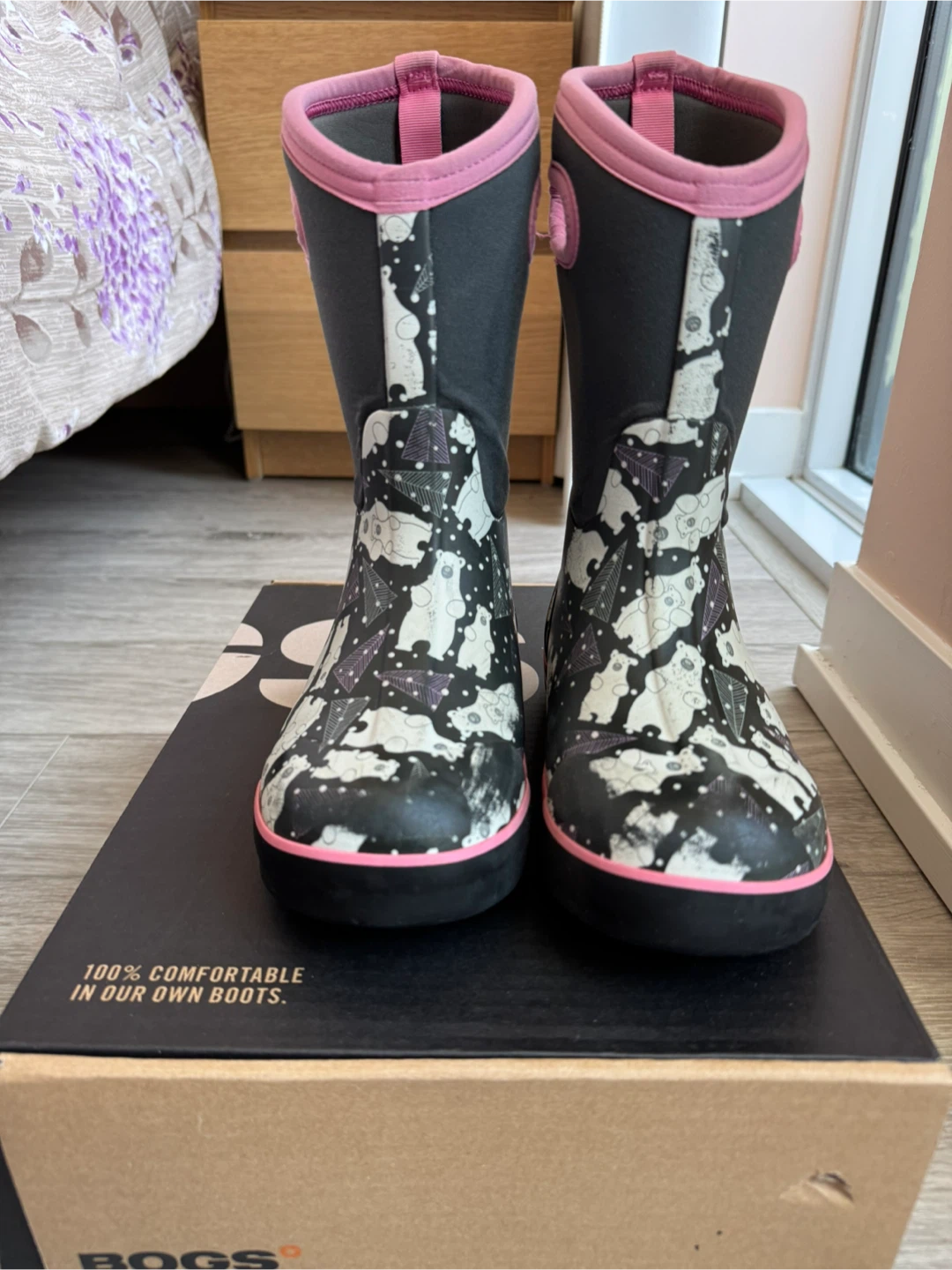 Bogs Youth Rain Boots Size 2