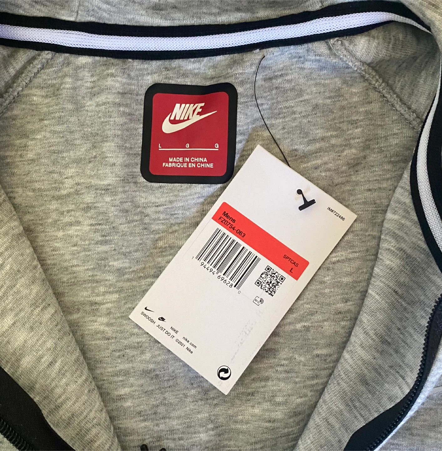 Nike Tech Fleece Hoodie Grey - photo 3
