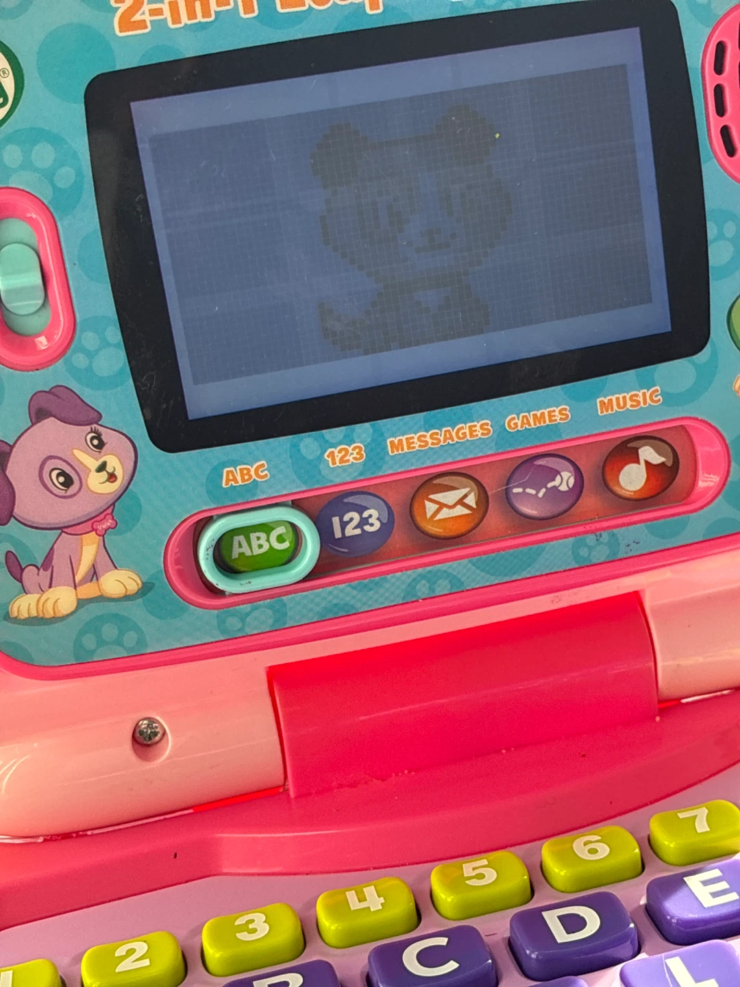 LeapFrog 2-in-1 LeapTop Touch Learning Toy kids children game - photo 3
