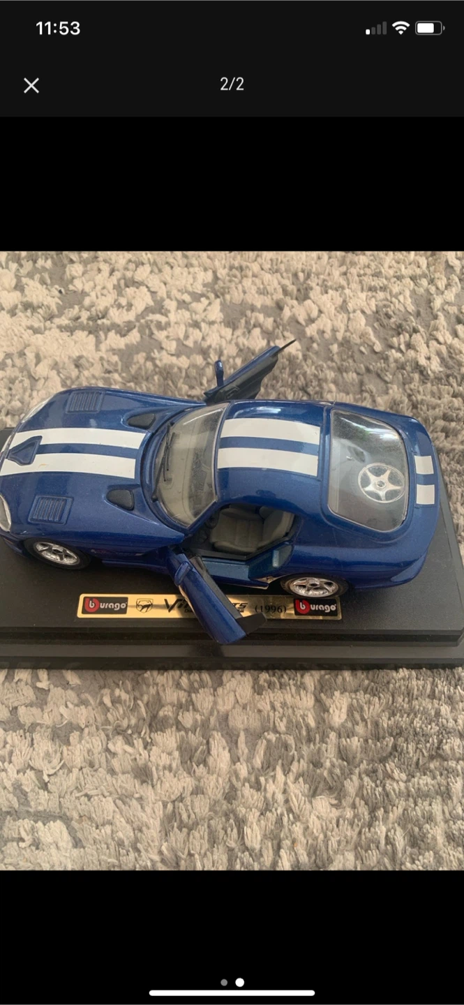 Autoart Viper GTS 1996 Diecast Model Car - photo 2