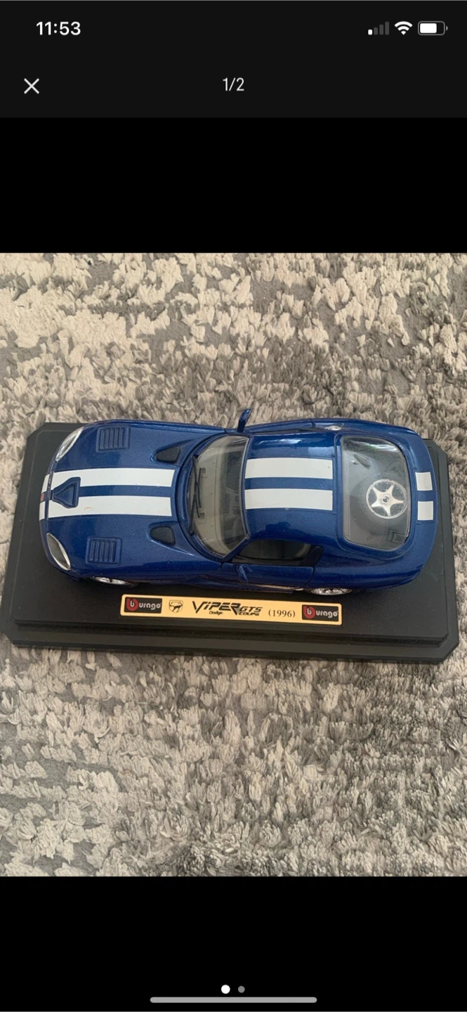 Autoart Viper GTS 1996 Diecast Model Car