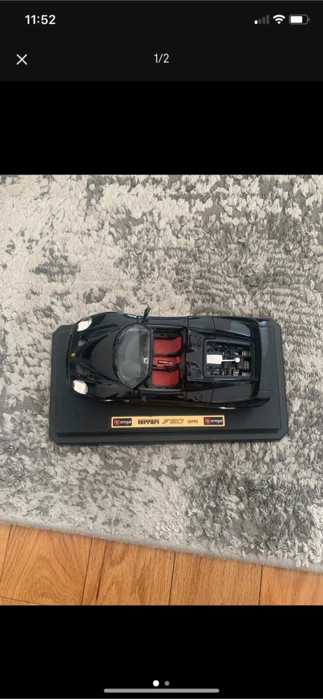 Bburago Ferrari F50 (1995) Diecast Model Car