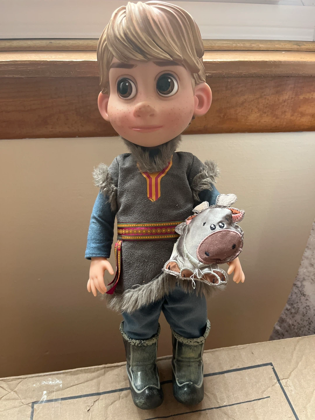 Disney Frozen Kristoff Doll with Sven Plush