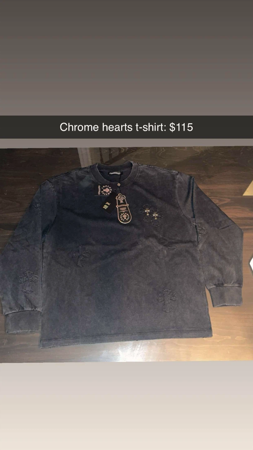 Chrome Hearts Long Sleeve T-Shirt