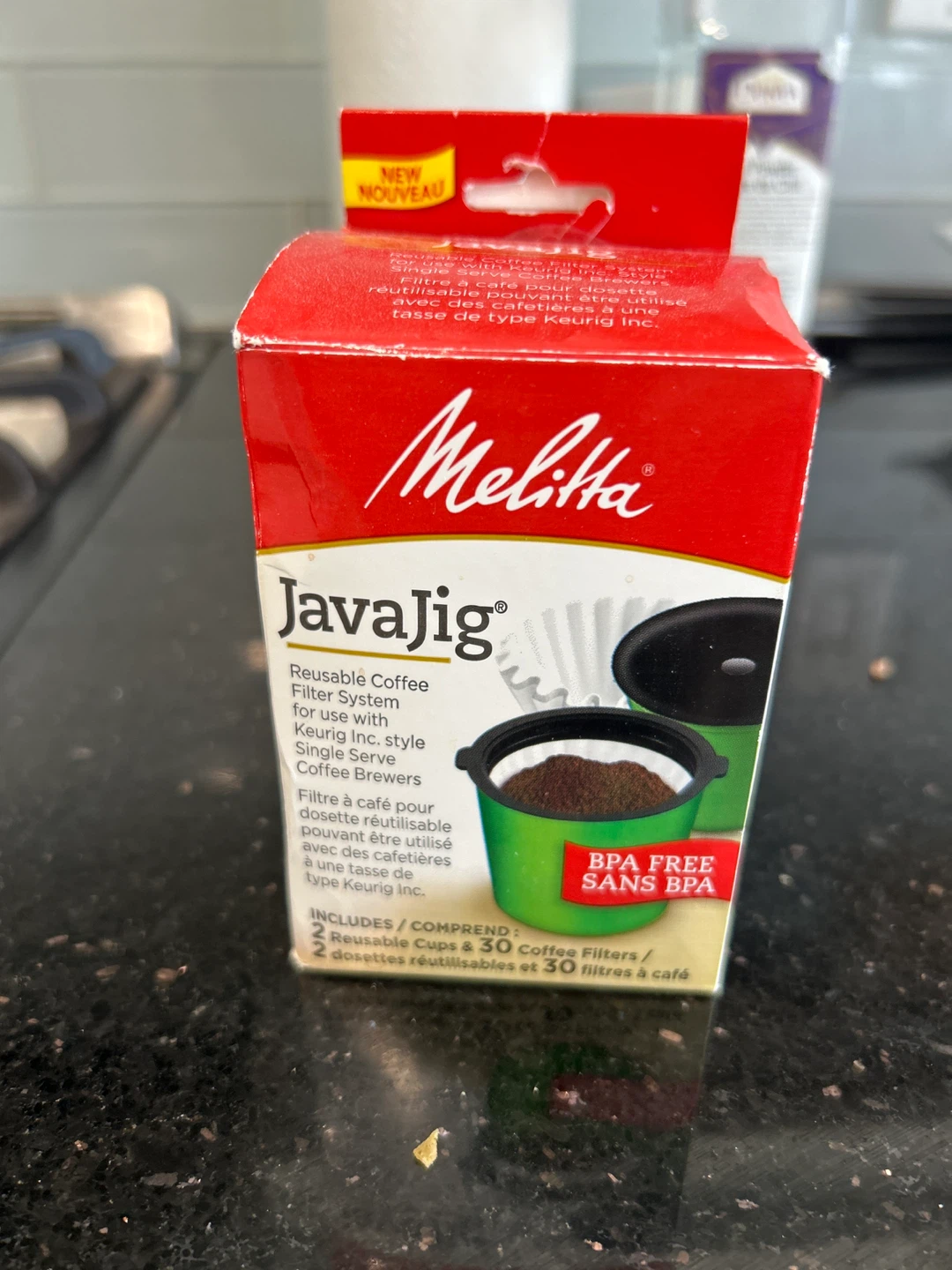 Melitta JavaJig Reusable Coffee Filter System for Keurig