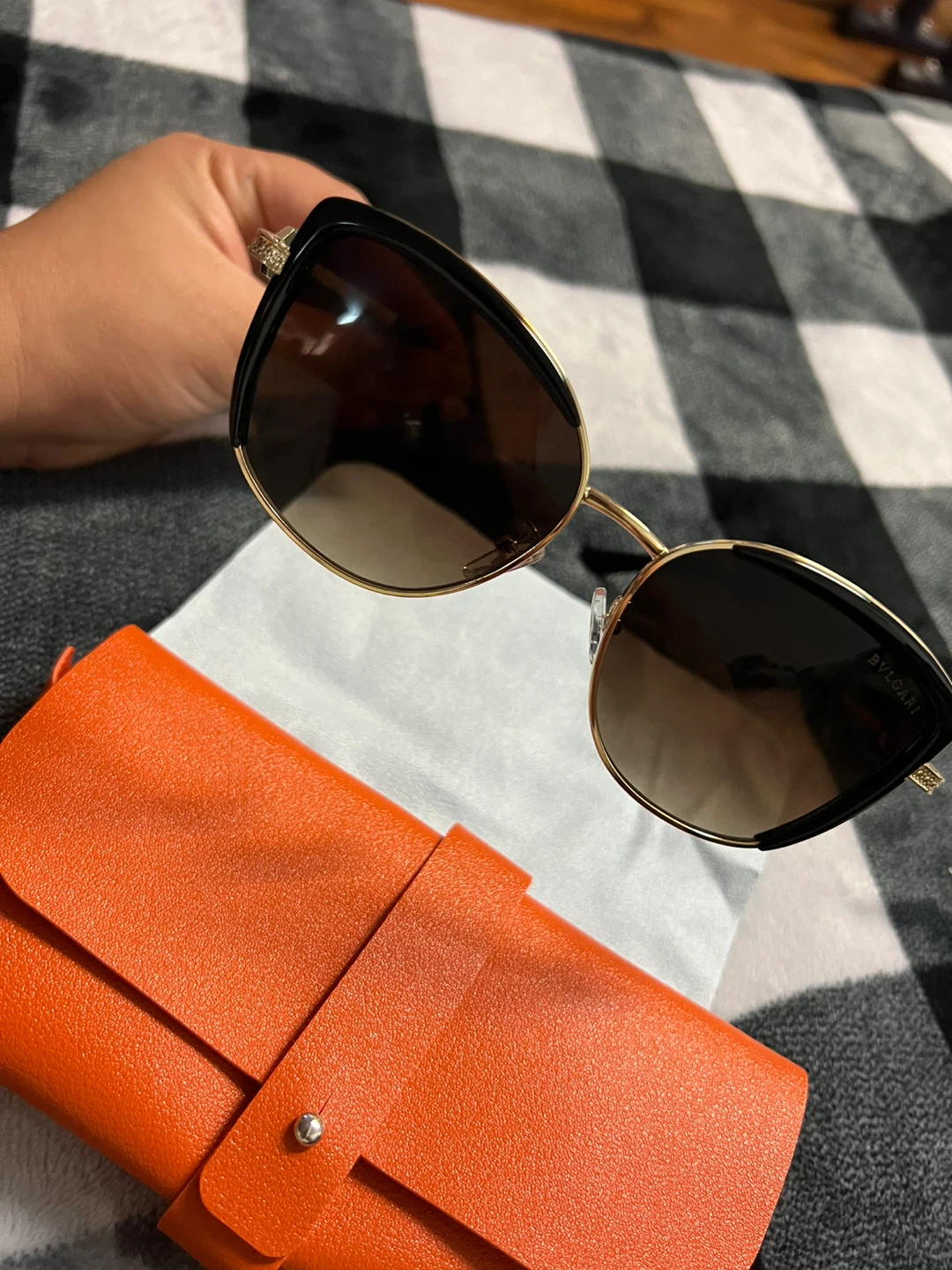 BULGARI Cat-Eye Sunglasses