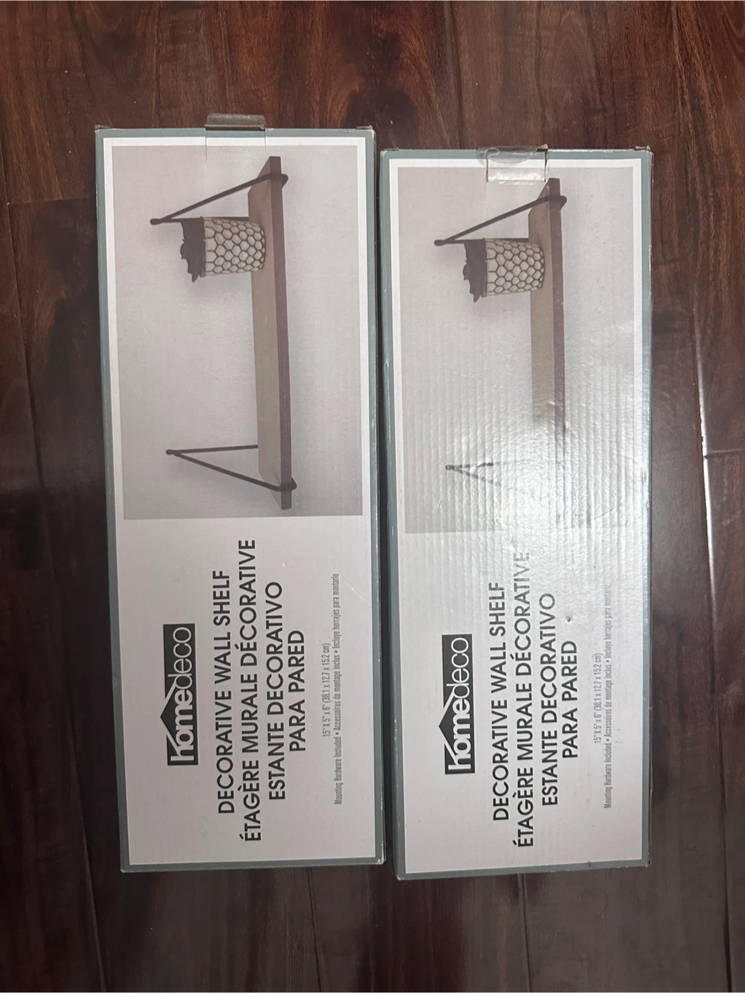 (NEW) Wall Shelves + Drapery Rod Bundle
