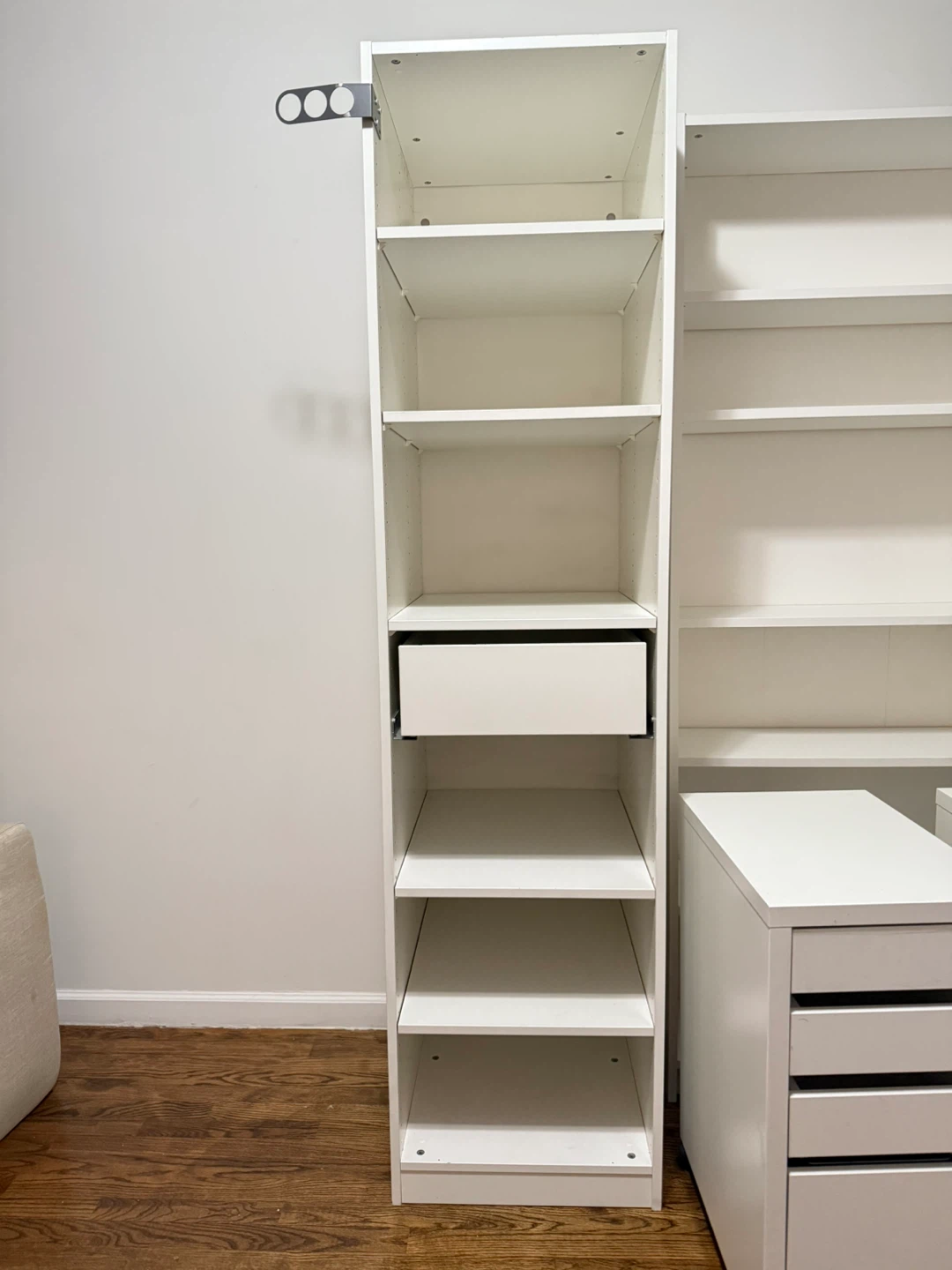 IKEA PAX Wardrobe Storage Frame - White