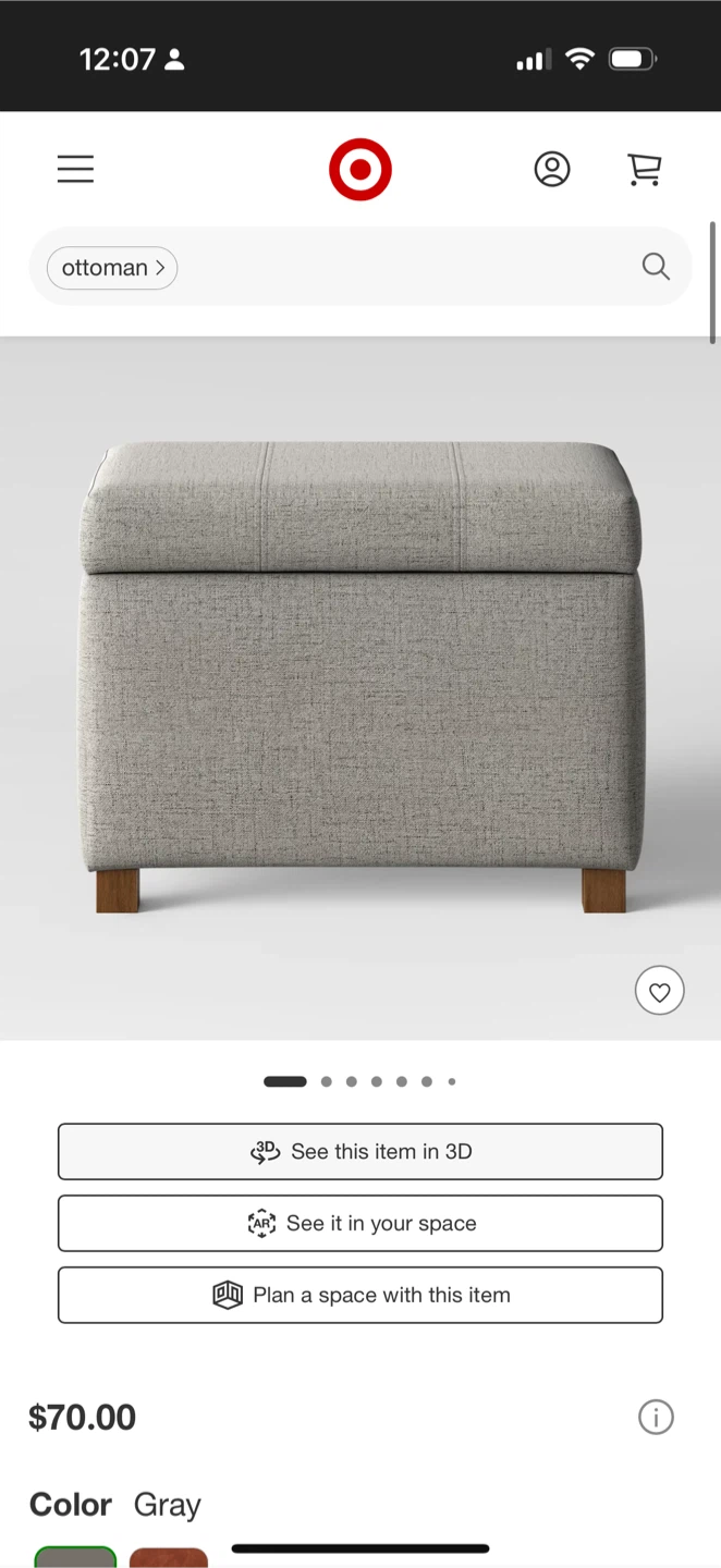 Storage Ottoman - photo 4