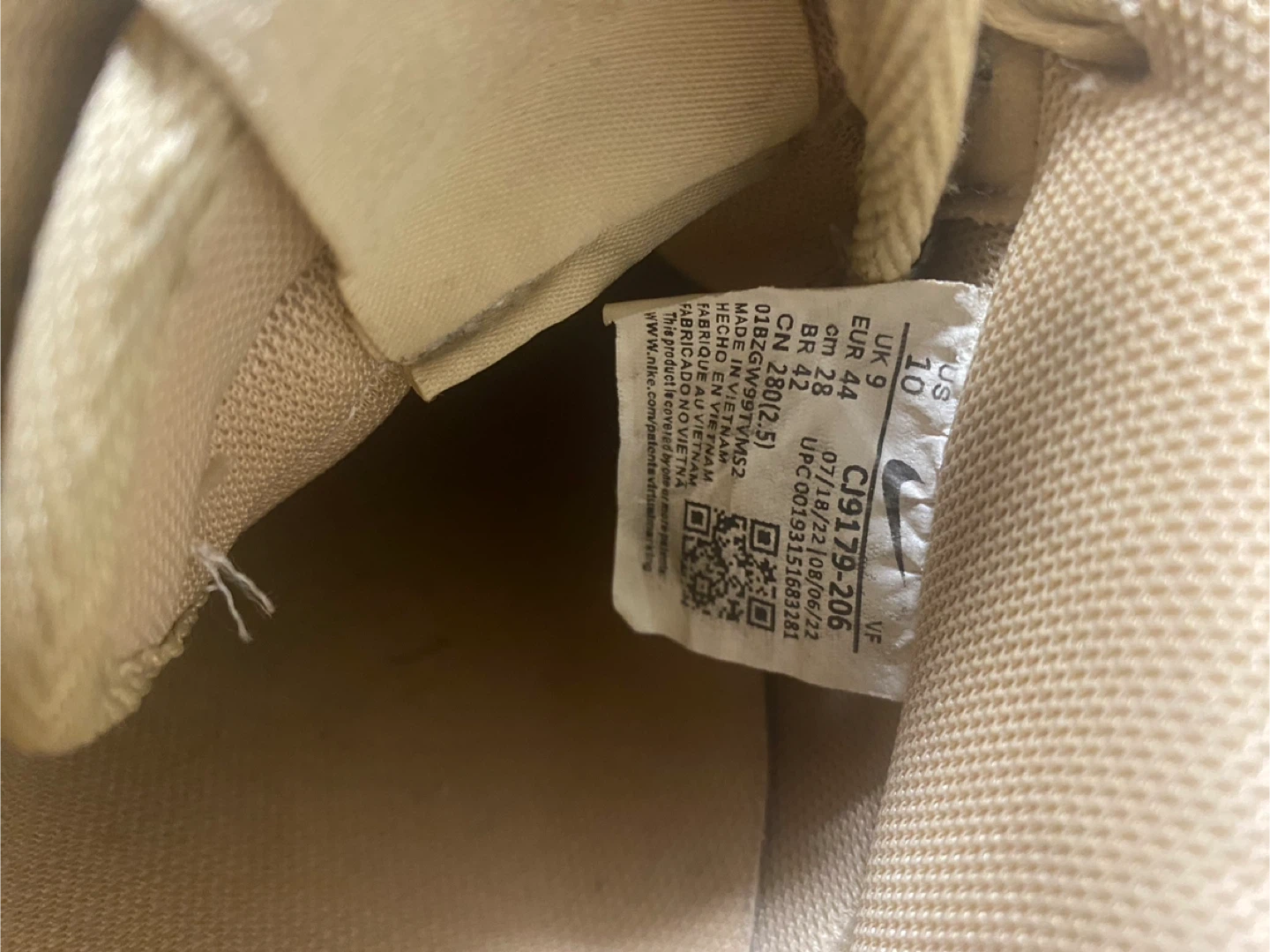 Billie Eilish x Nike Air Force 1 Low "Mushroom" sneakers - photo 5