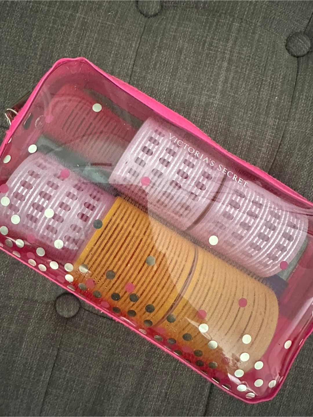 Victoria's Secret Hair Rollers Set with Bag