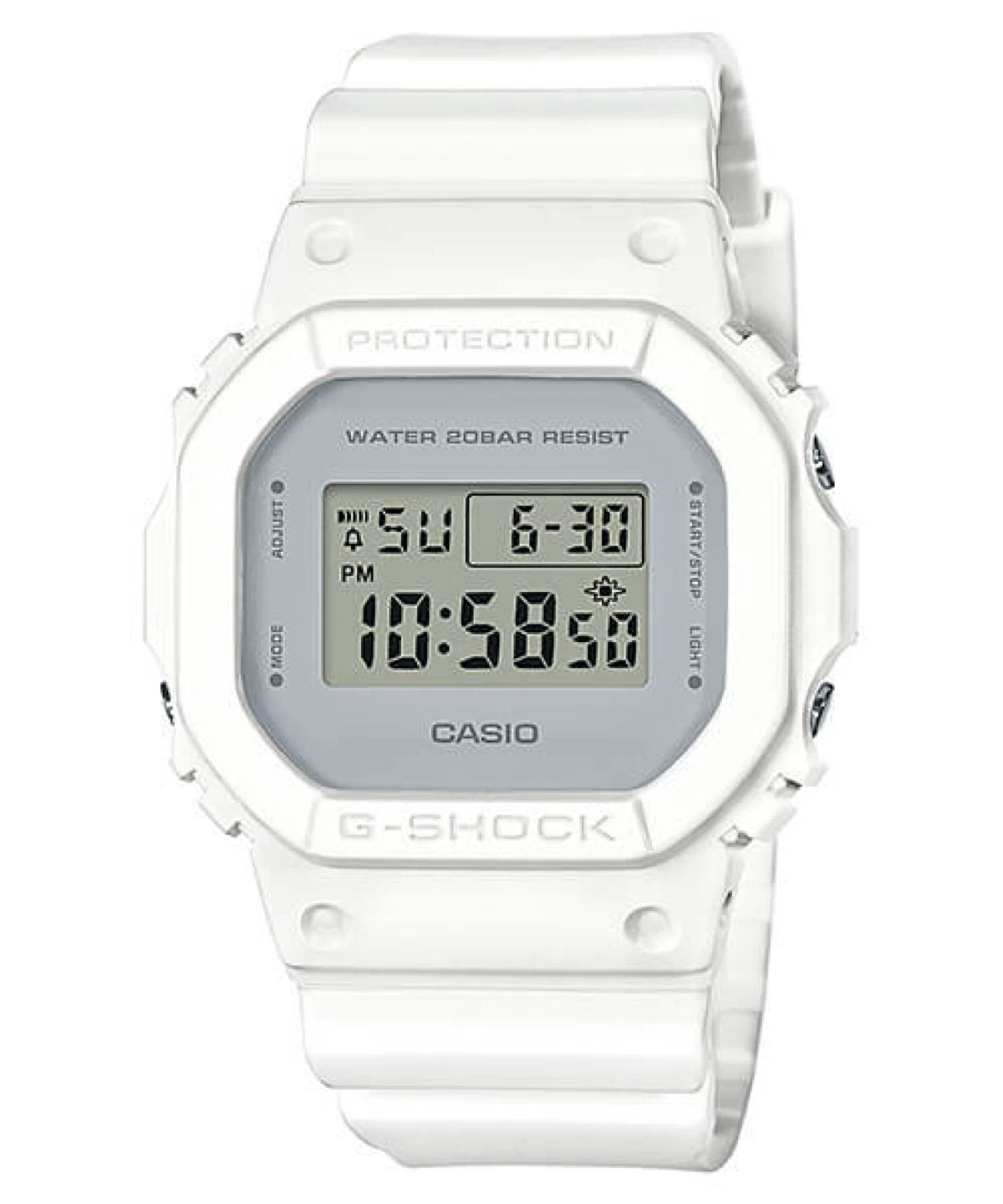 Casio G-Shock DW-5600 Watch - White