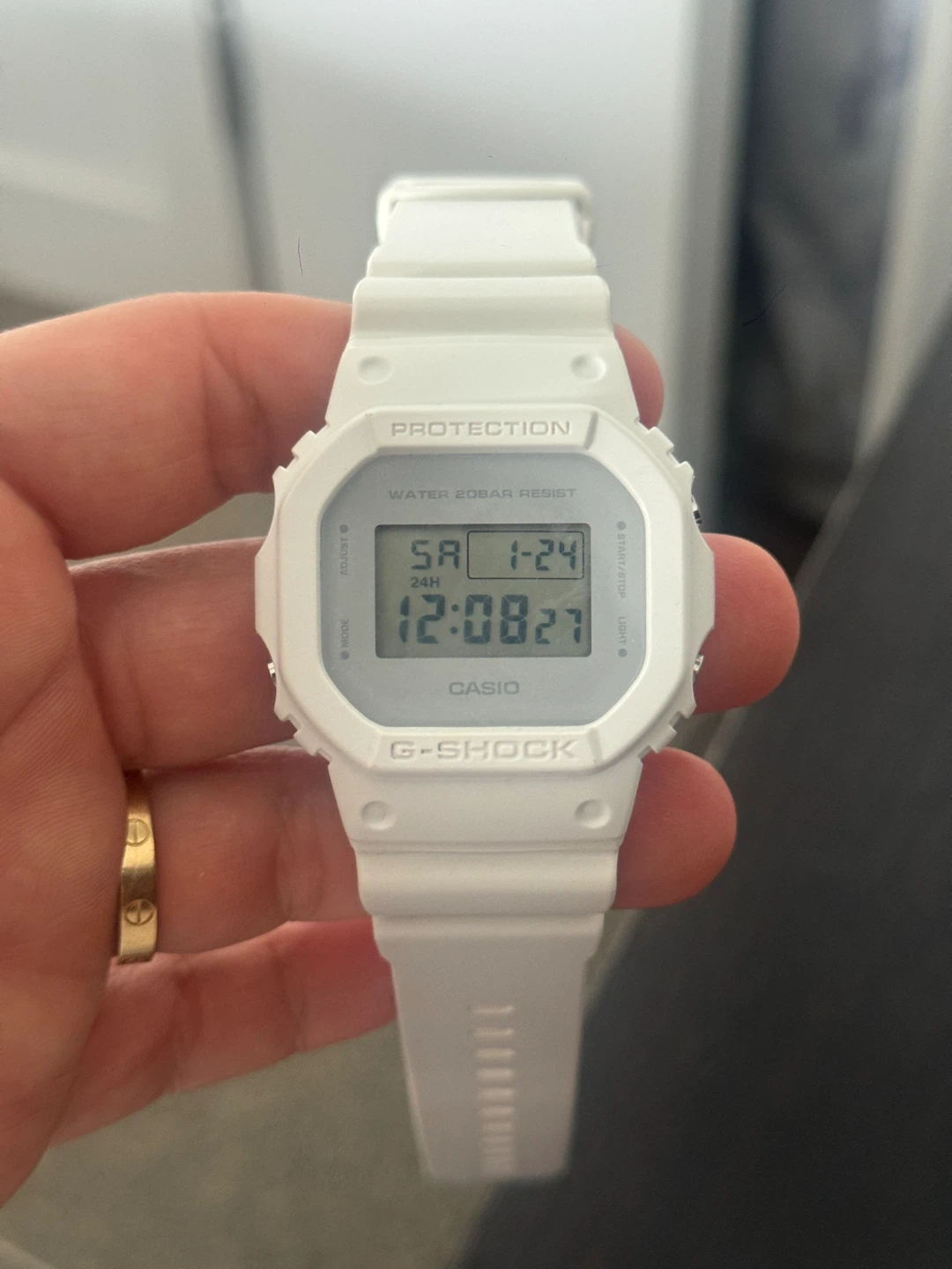 Casio G-Shock DW-5600 Watch - White - photo 2