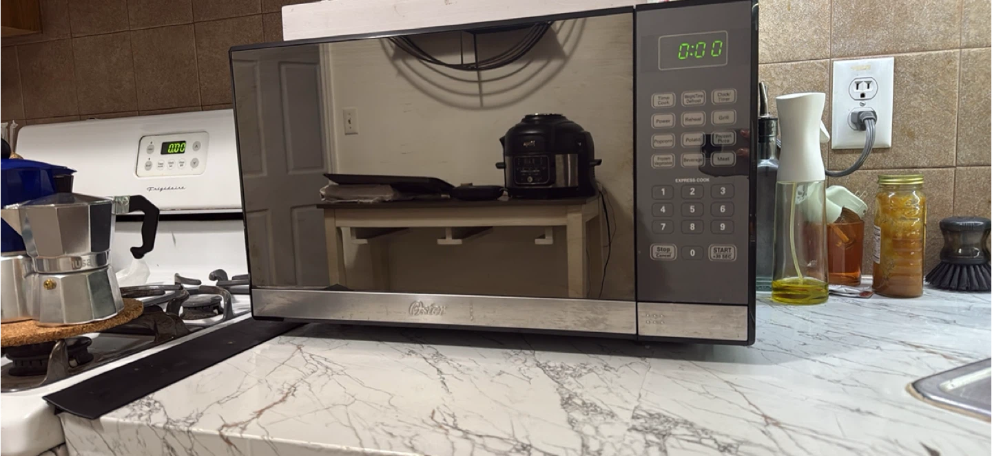 Oster mirrored Microwave