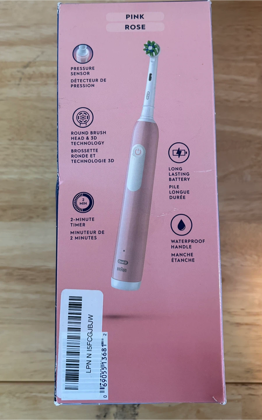 Oral-B Pro Limited Rechargeable Toothbrush - Pink - photo 3
