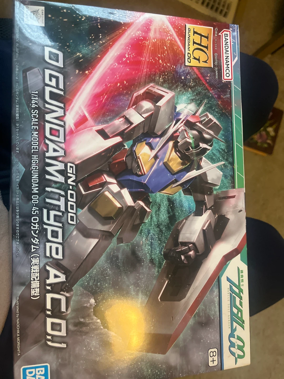 HG Gundam 00-045 GN-000 Type A.C.D. Model Kit