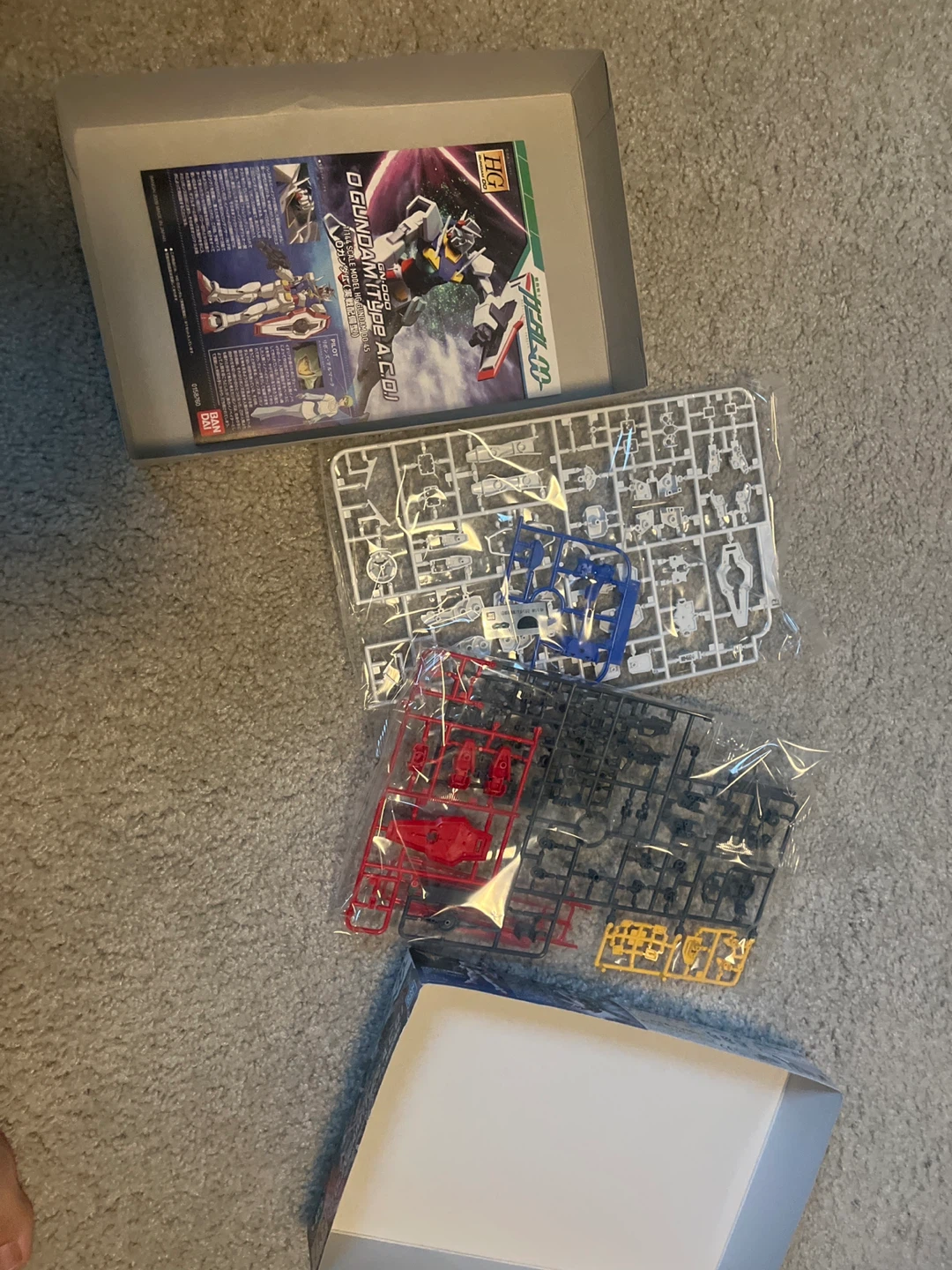 HG Gundam 00-045 GN-000 Type A.C.D. Model Kit - photo 2