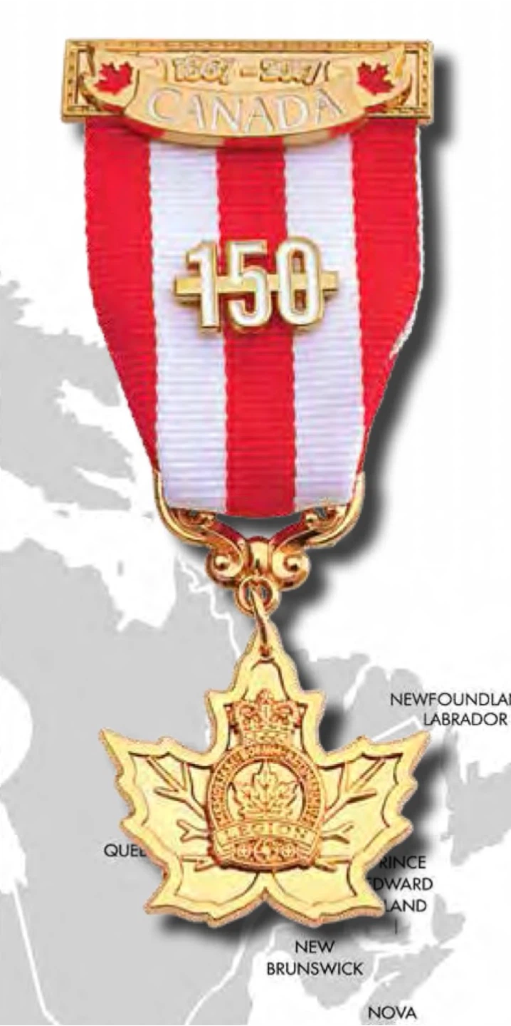 Royal Canadian Legion – Legion Canada 150 Commemorative Medal - photo 3