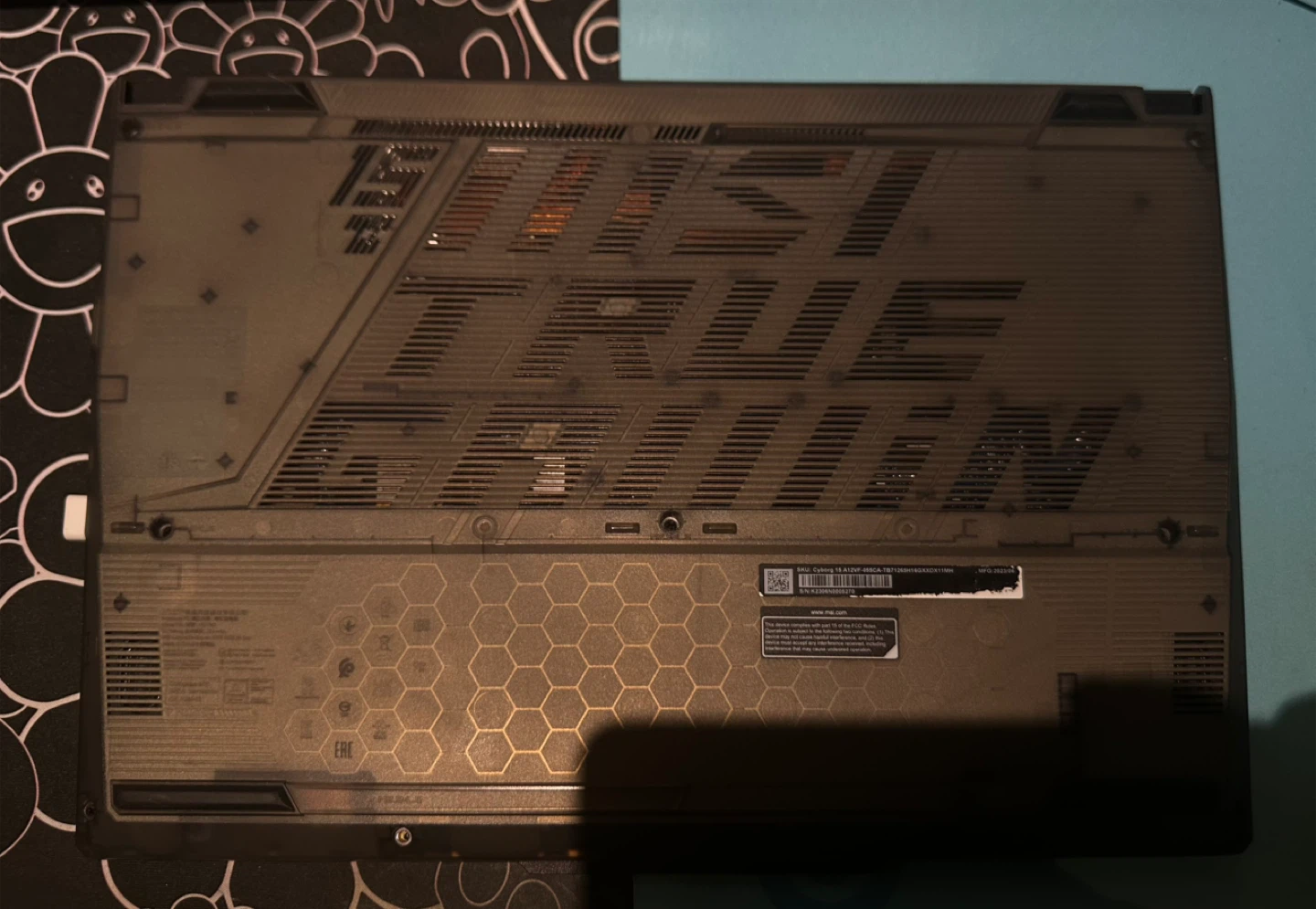 MSI Cyborg 15 A12H 144HZ Gaming Laptop (read description) - photo 3