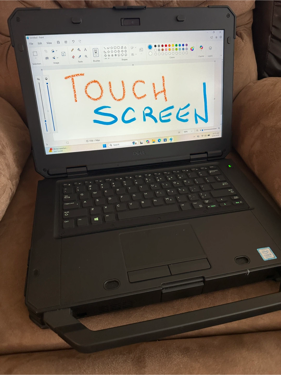 Like New 14” Touchscreen Military Style Laptop *32 Gb RAM *USB-C