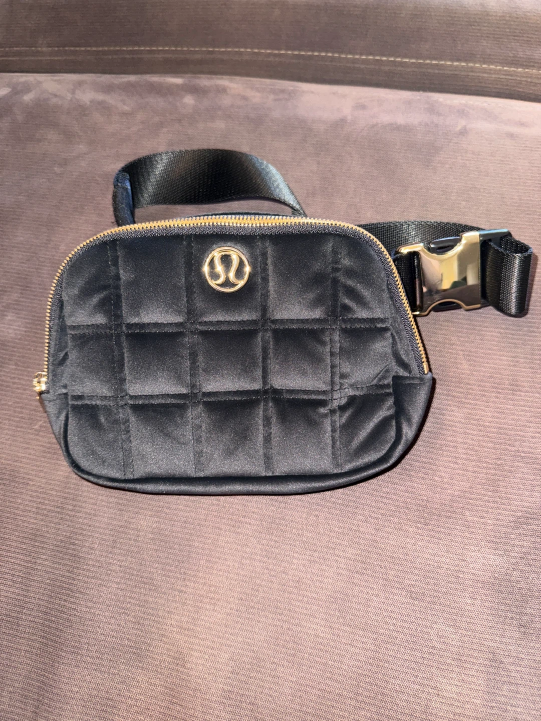Lululemon Everywhere Belt Bag Quilted Black