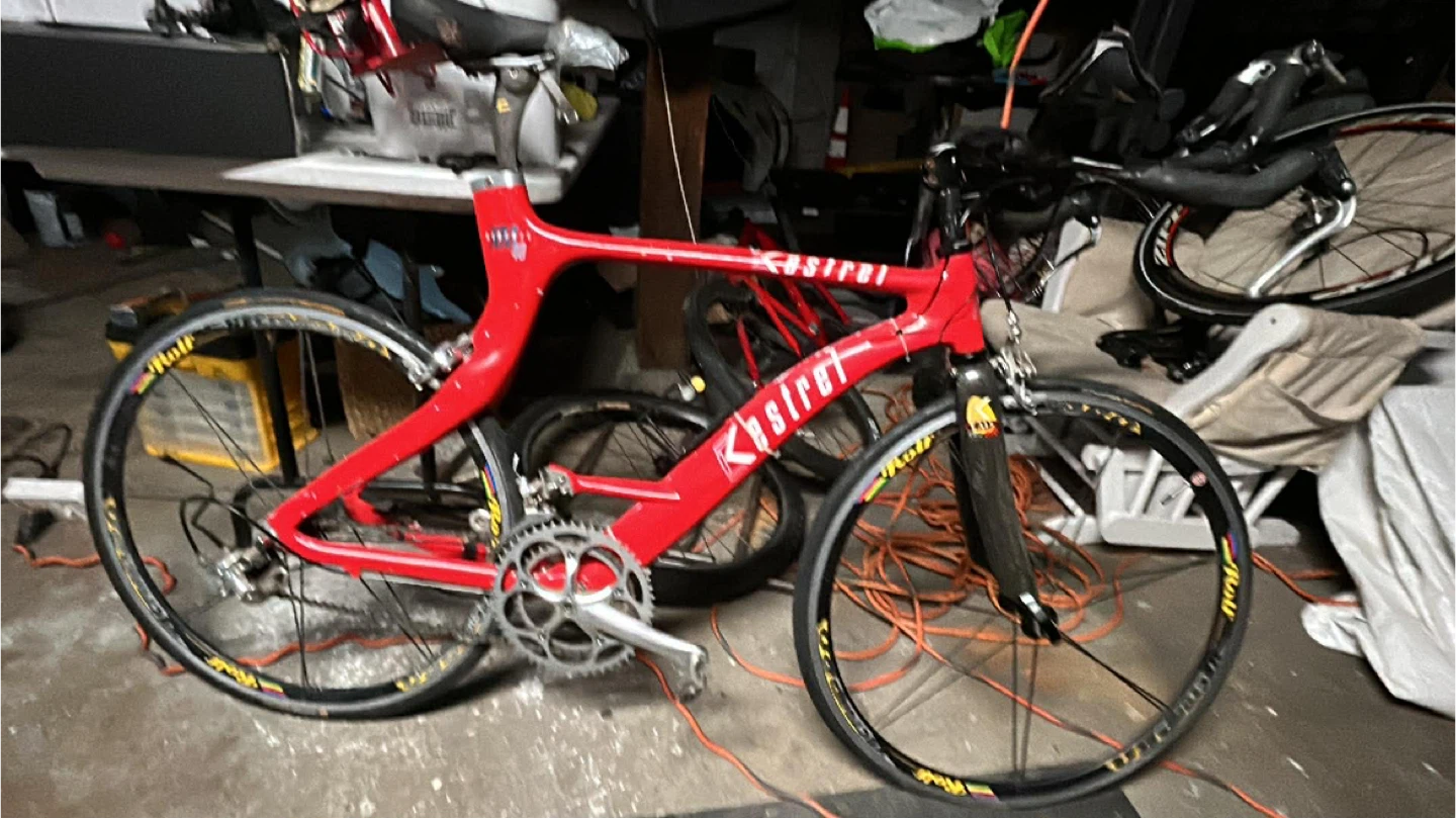 Kestrel Red Carbon Fiber Triathlon Bike - photo 2