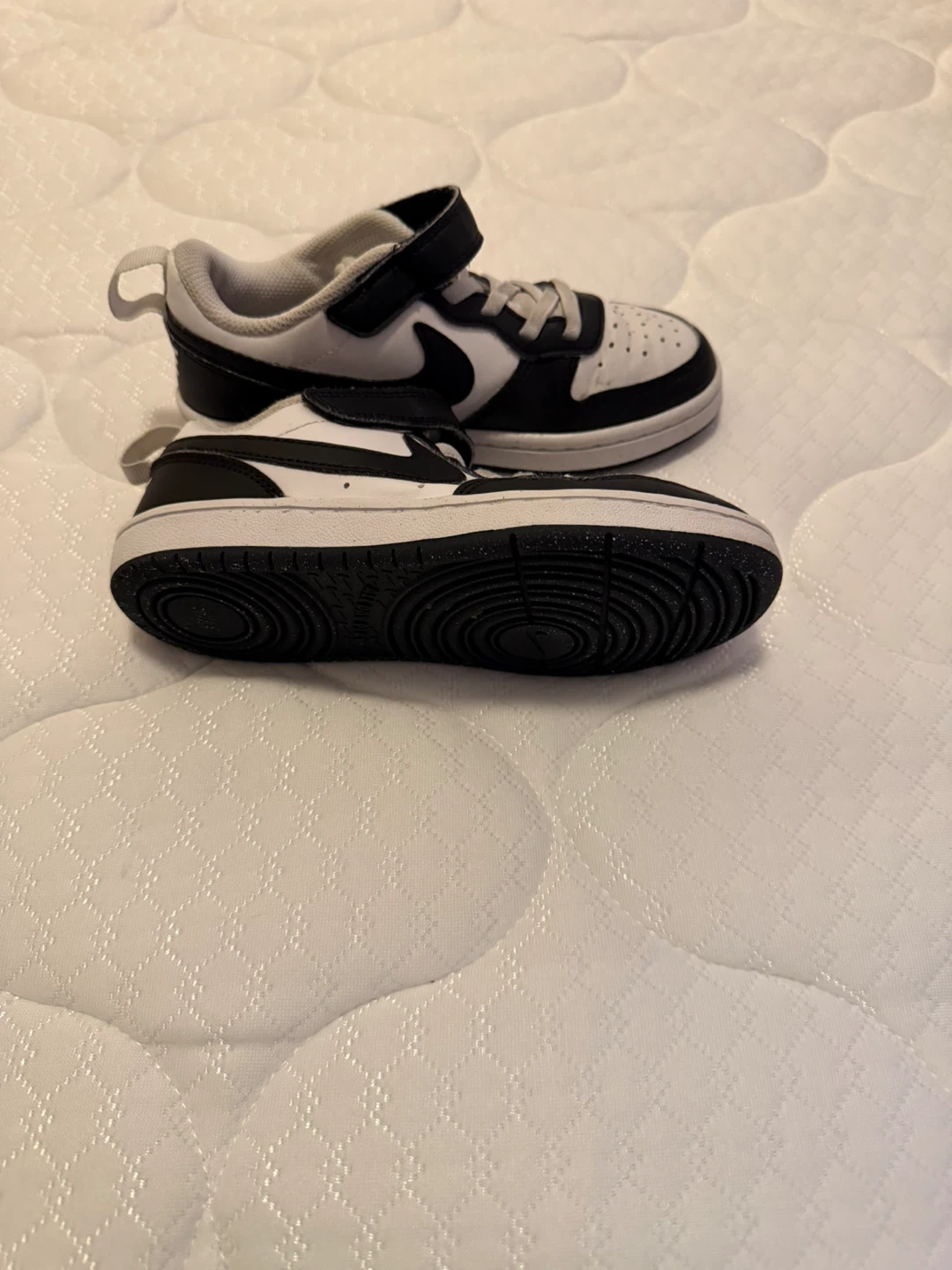 Nike Court Vision Low TD Shoes - Black/White