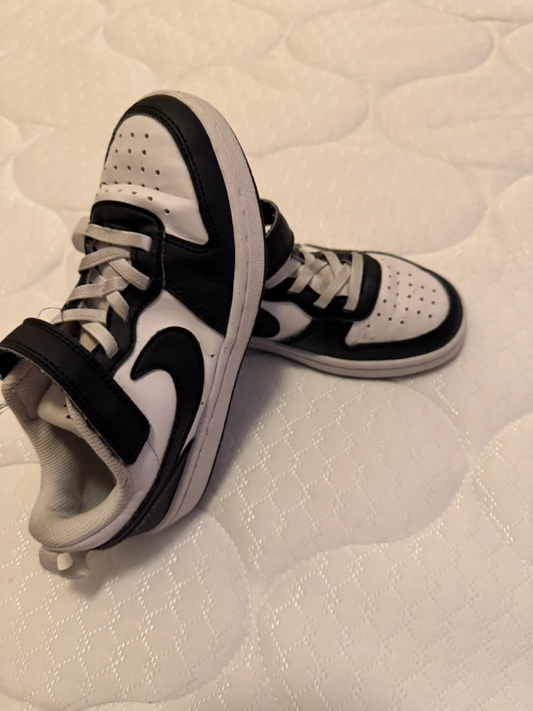 Nike Court Vision Low TD Shoes - Black/White - photo 2