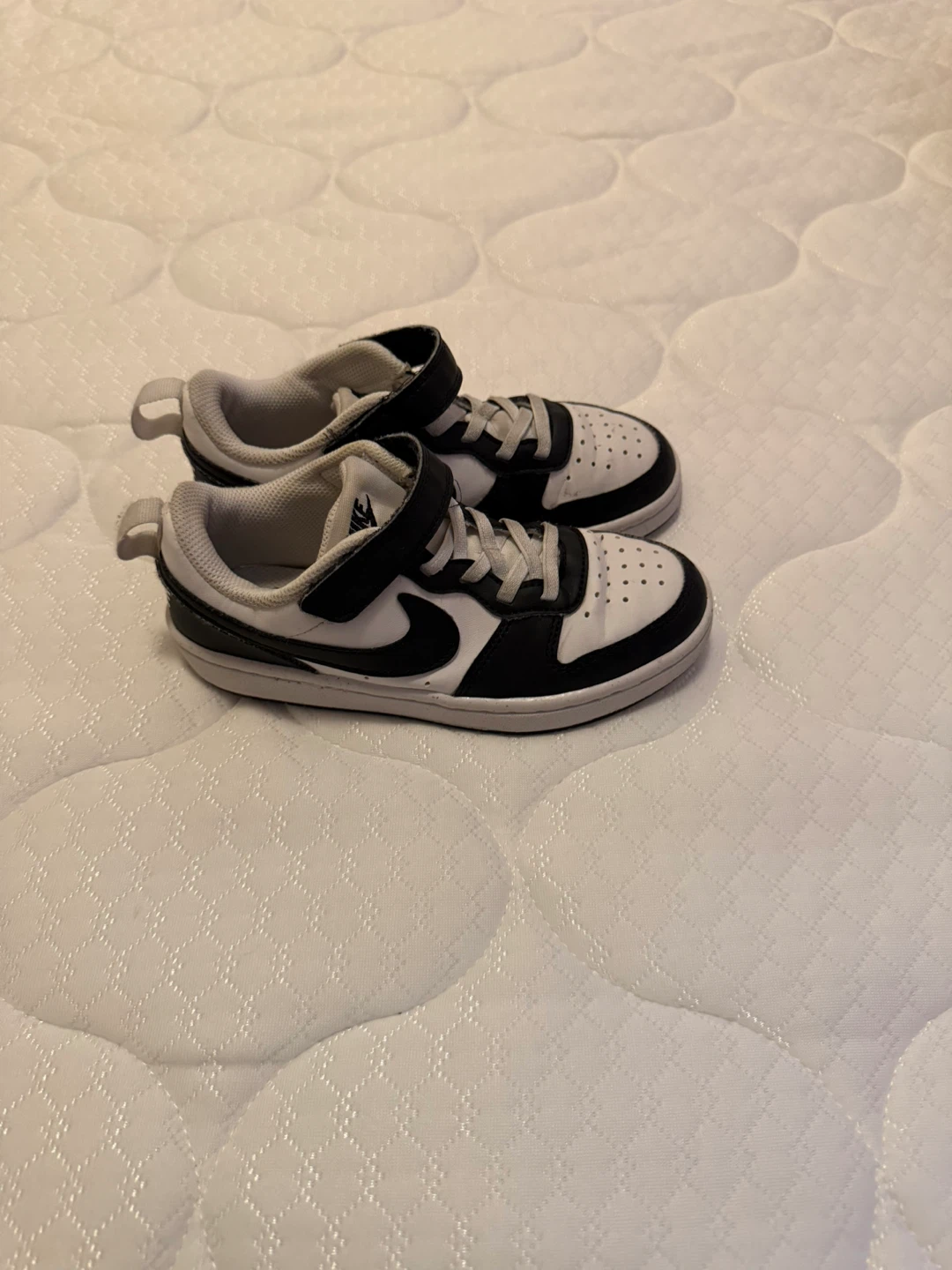 Nike Court Vision Low TD Shoes - Black/White - photo 3