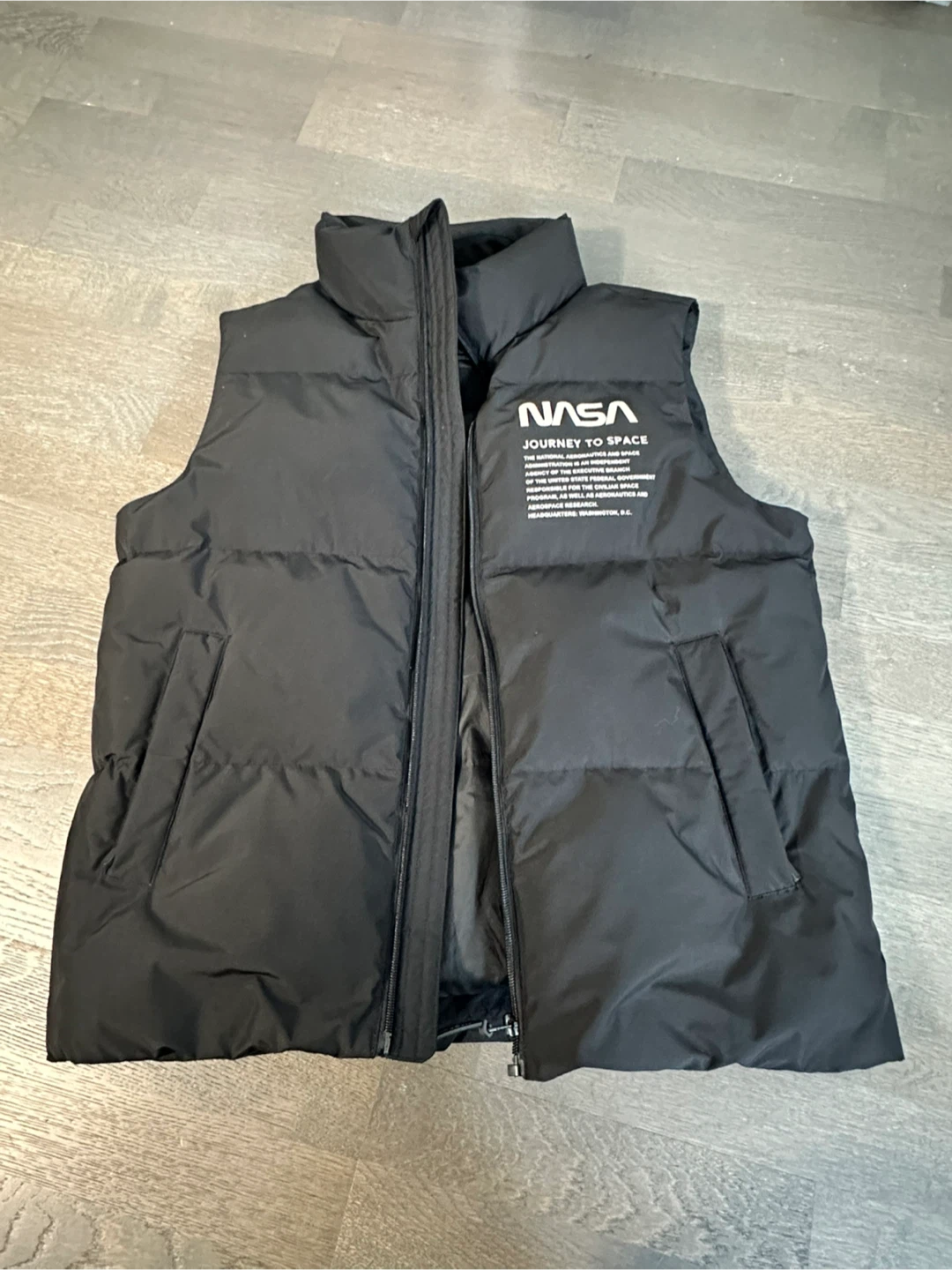 🇰🇷🚀NASA Duck Feather Puffer Vest (Unisex)
