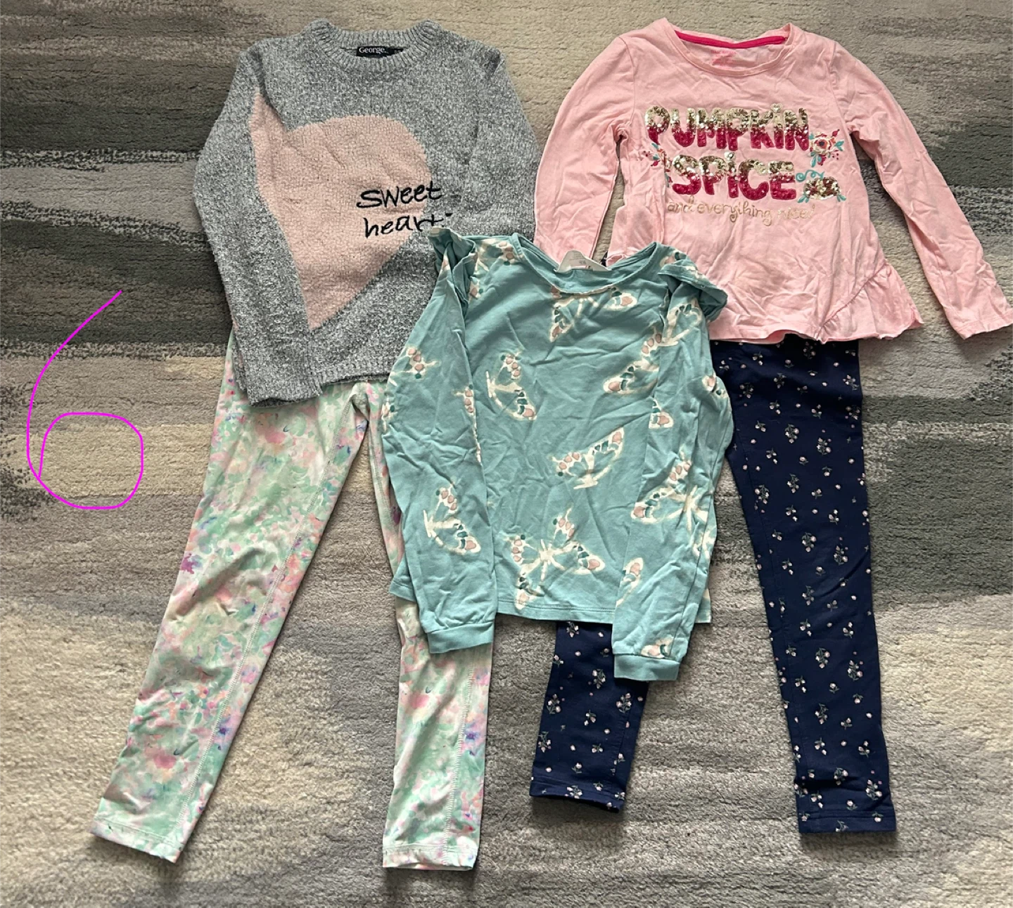 Girls' Clothing Bundle - George Sweater & Tops