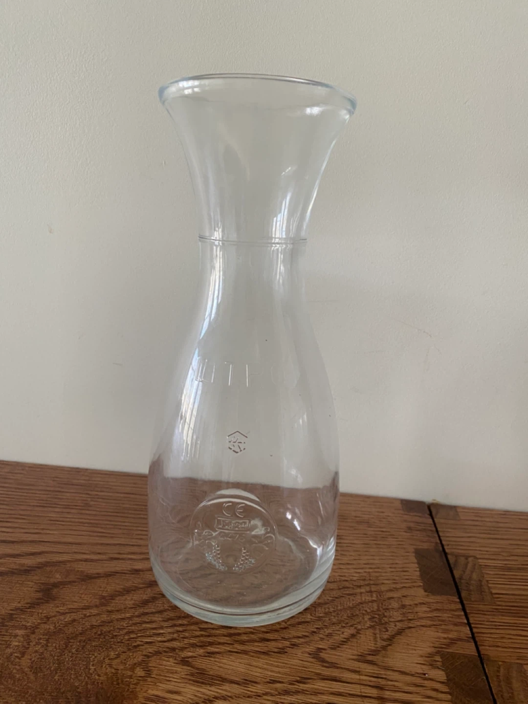 Clear Glass Water Carafe