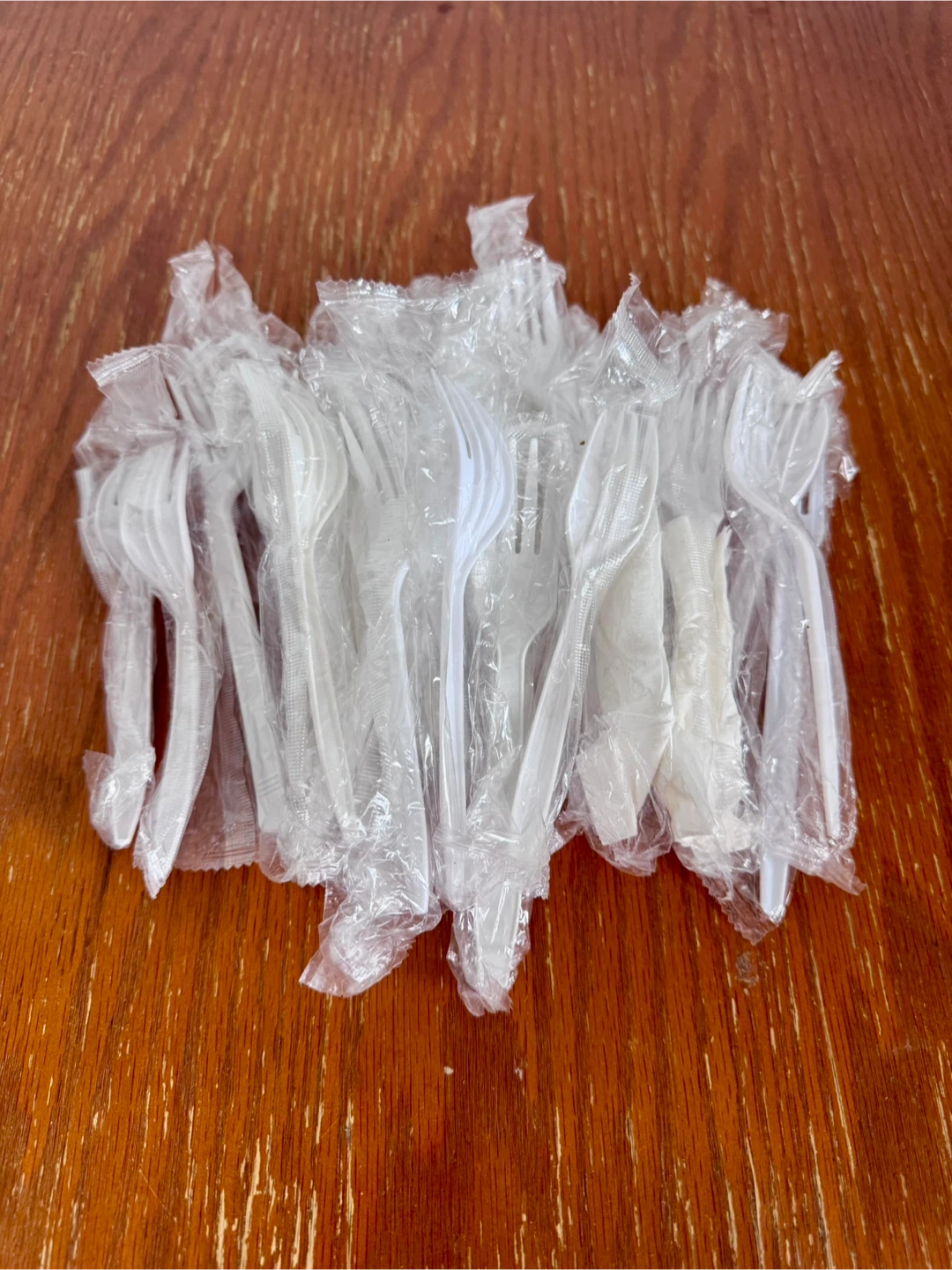 White Plastic Forks (Bulk Pack)