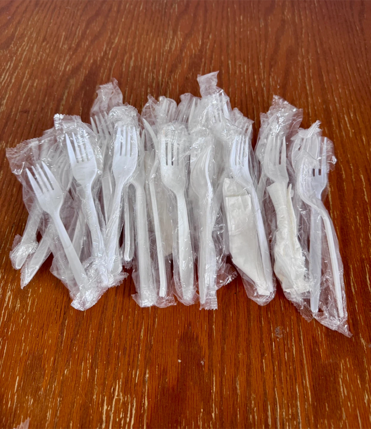 White Plastic Forks (Bulk Pack) - photo 2