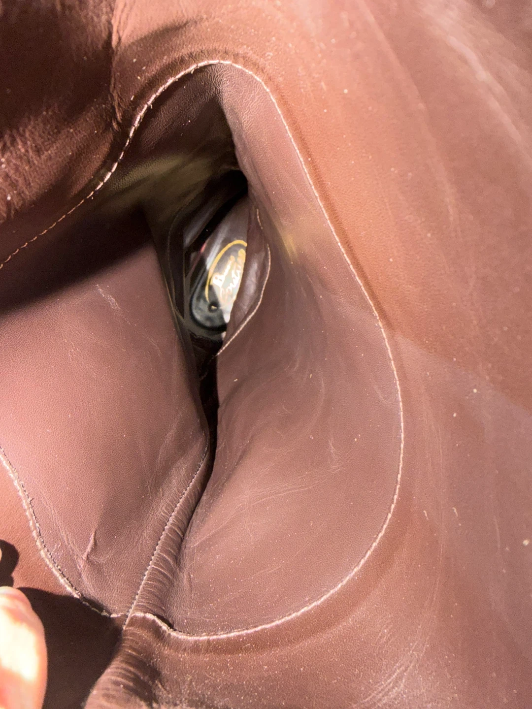 Brown Couture Italian Leather Tall Boots - photo 5