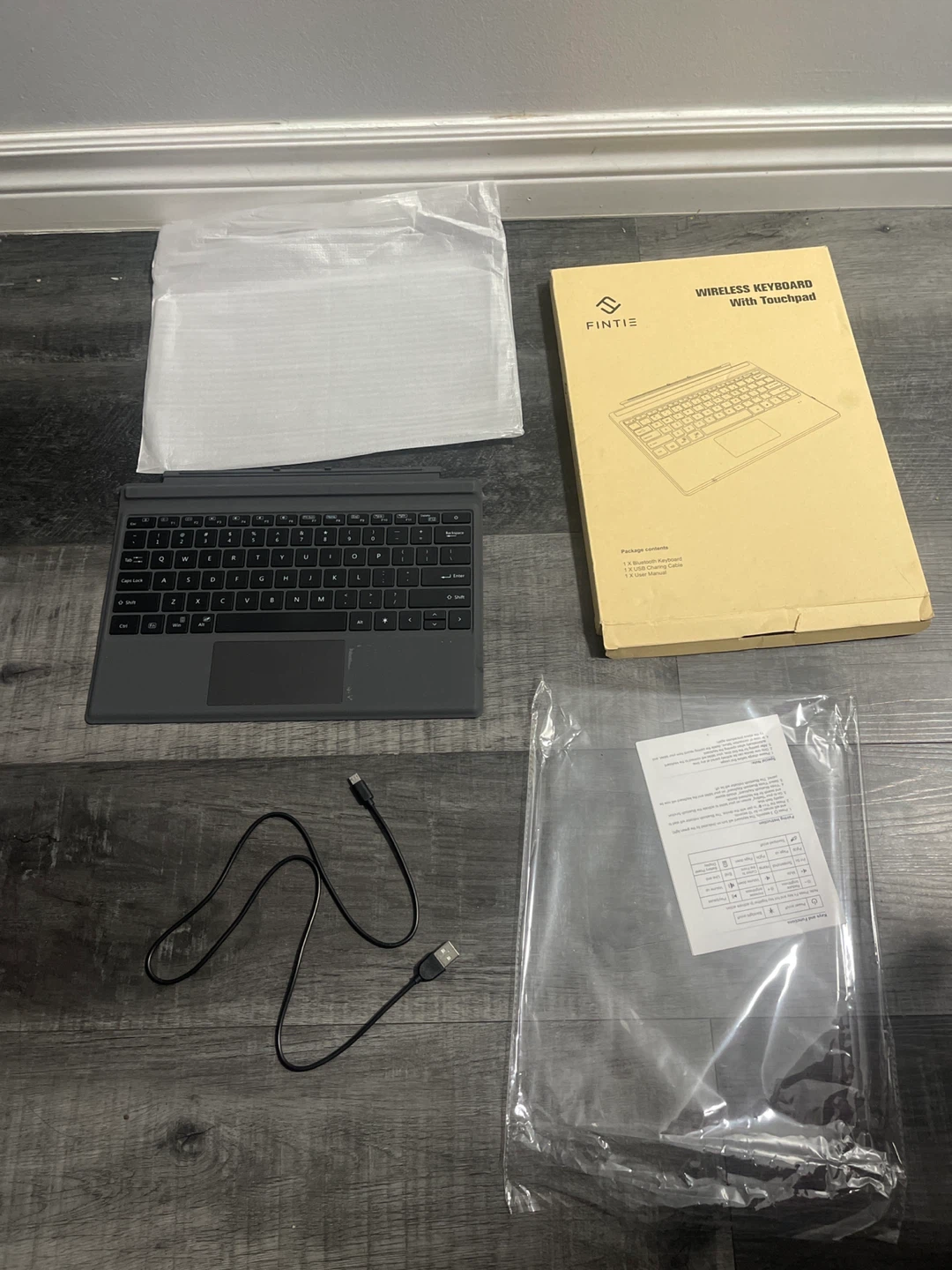 Fintie Wireless Keyboard with Touchpad