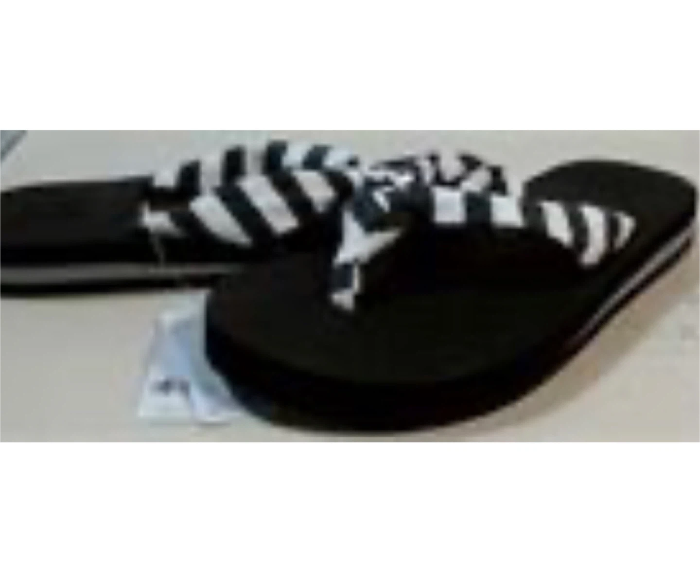Striped Flip Flops size US  9
