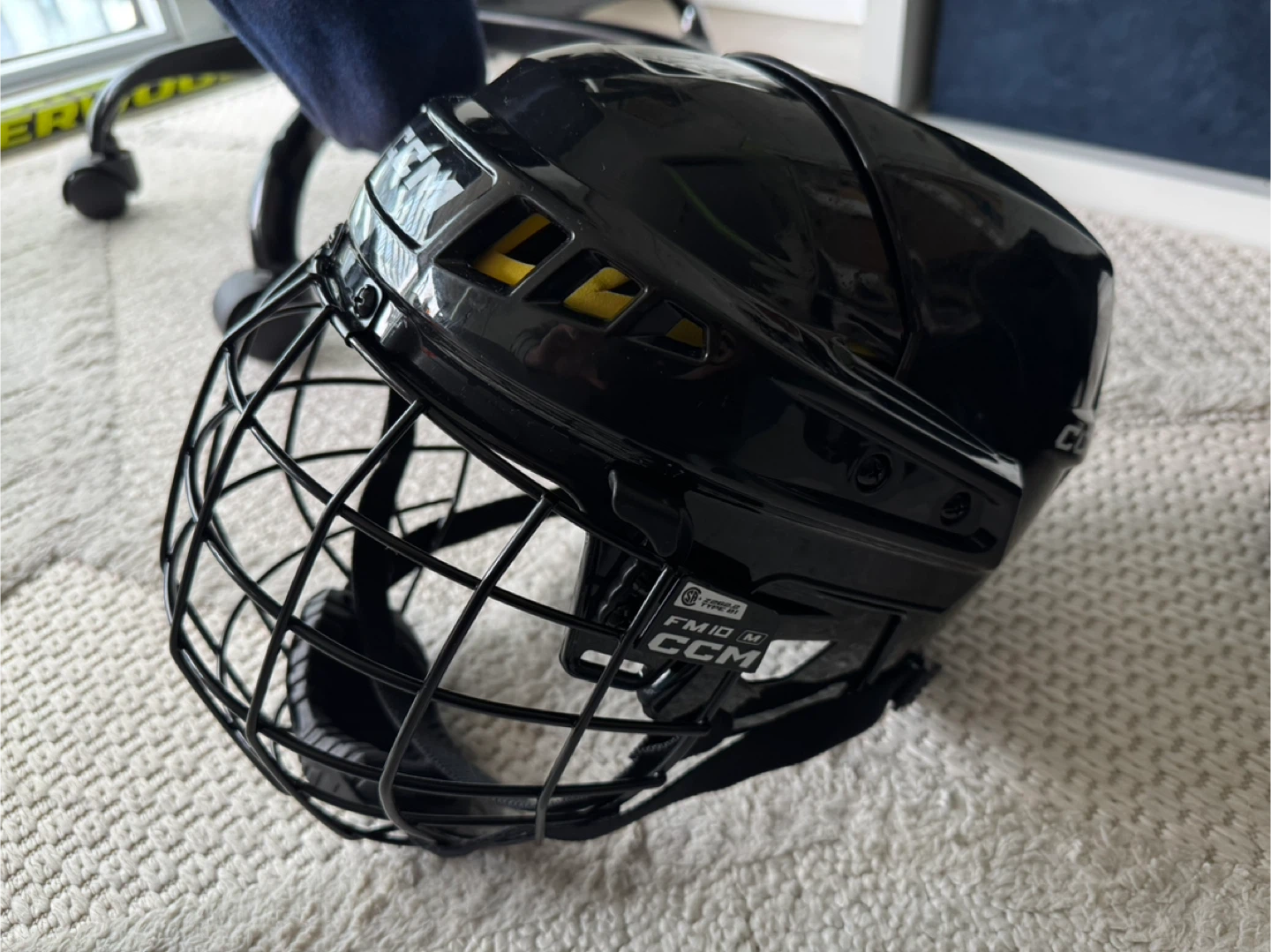 CCM FM10 Hockey Helmet with Cage