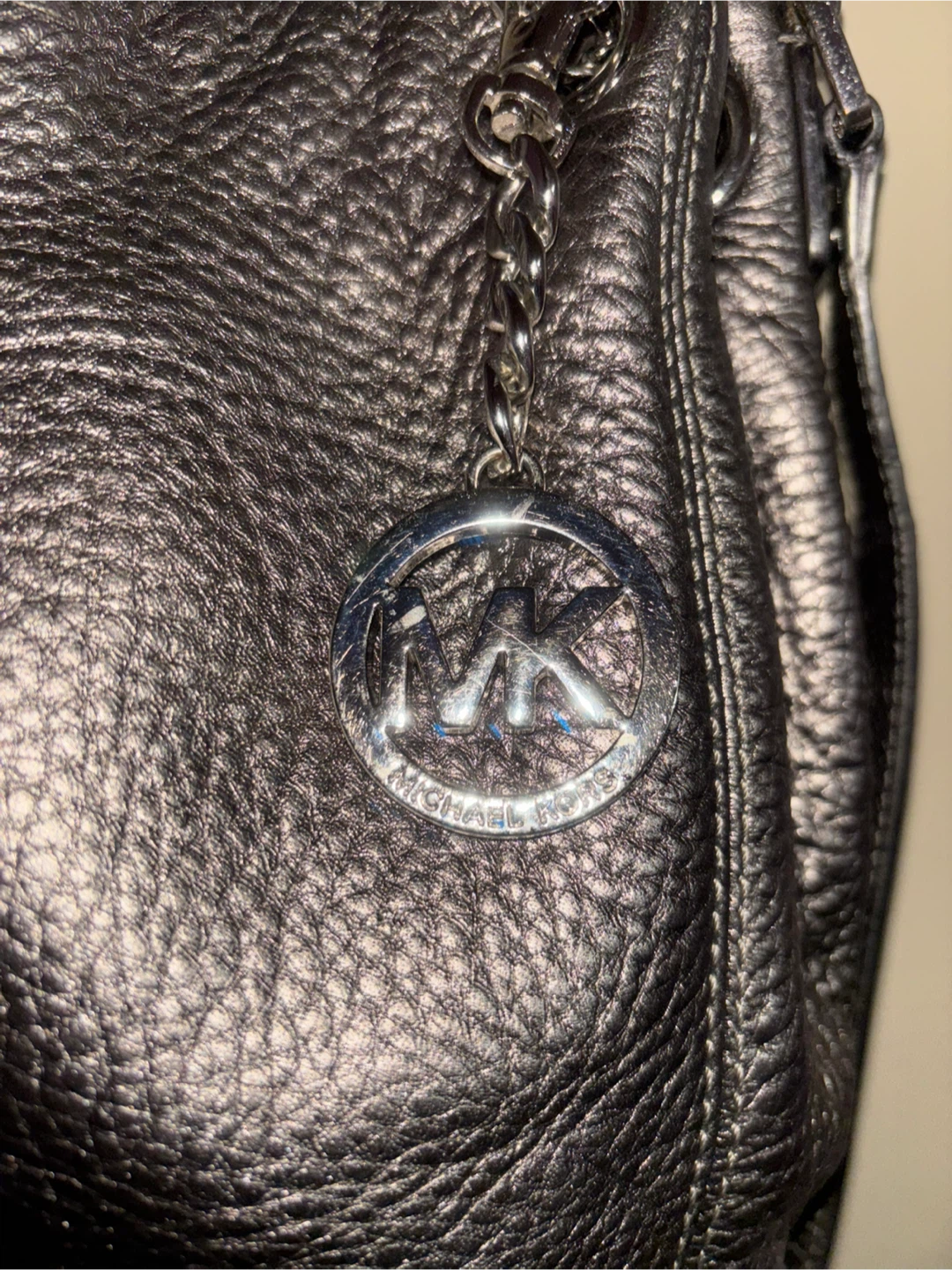 Michael Kors Metallic Leather Shoulder Bag - photo 2